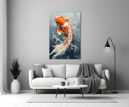 Angelfish Glass Wall Art