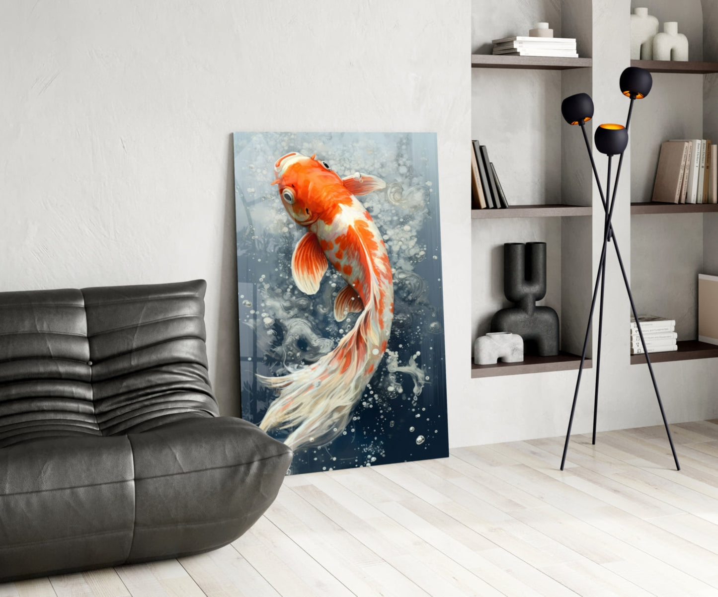 Angelfish Glass Wall Art