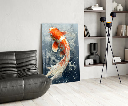 Angelfish Glass Wall Art