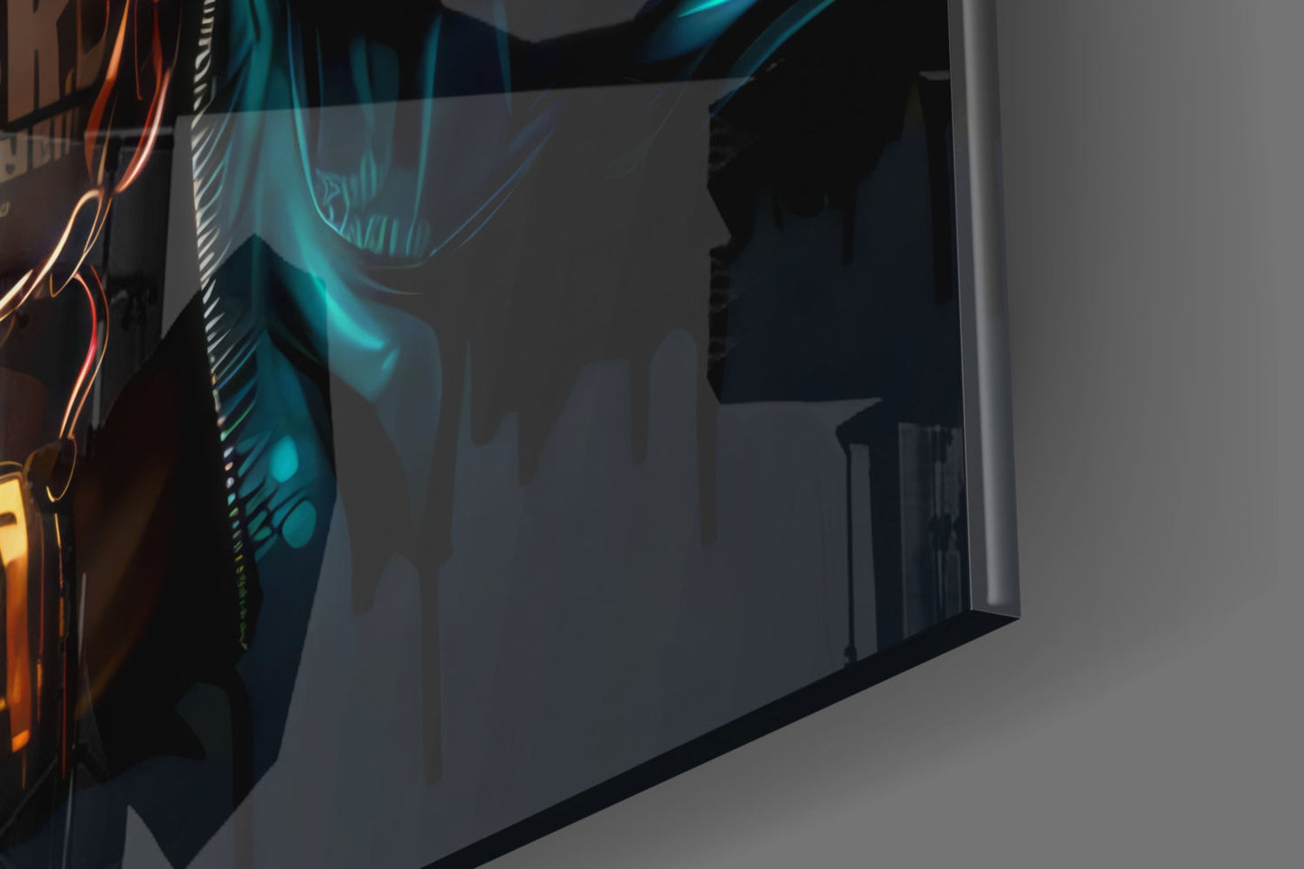 Feel the Music Glass Wall Art