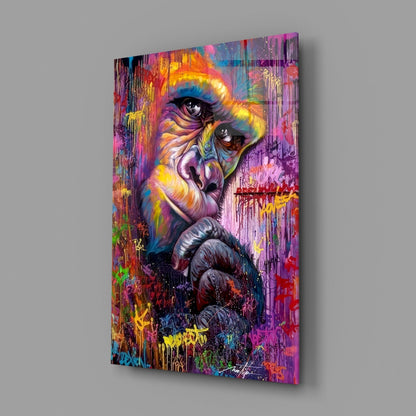 Emotional Gorilla Glass Wall Art