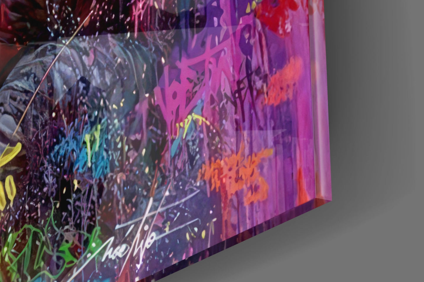Emotional Gorilla Glass Wall Art