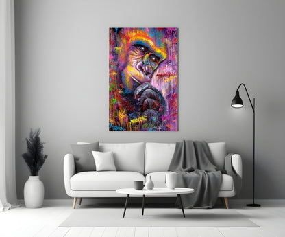 Emotional Gorilla Glass Wall Art