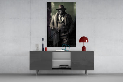Mr Inspector Glass Wall Art