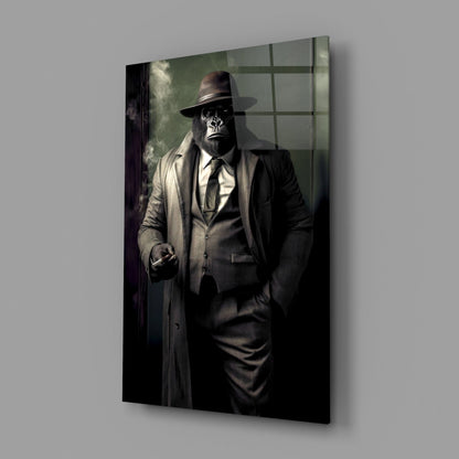 Mr Inspector Glass Wall Art
