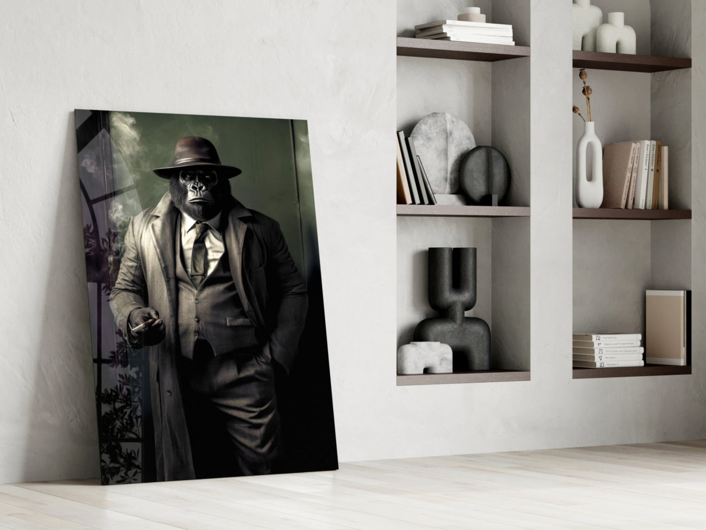 Mr Inspector Glass Wall Art