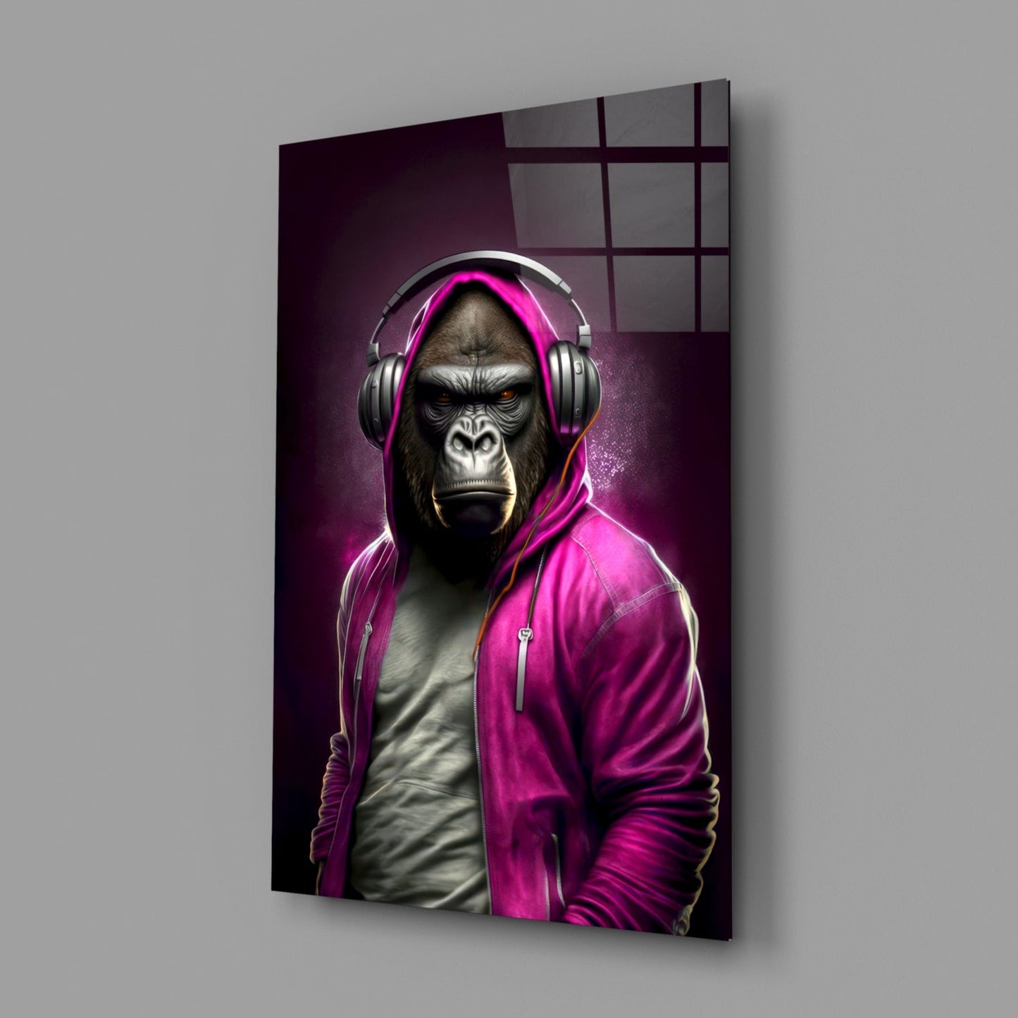 Animal Vogue Gorilla Glass Wall Art