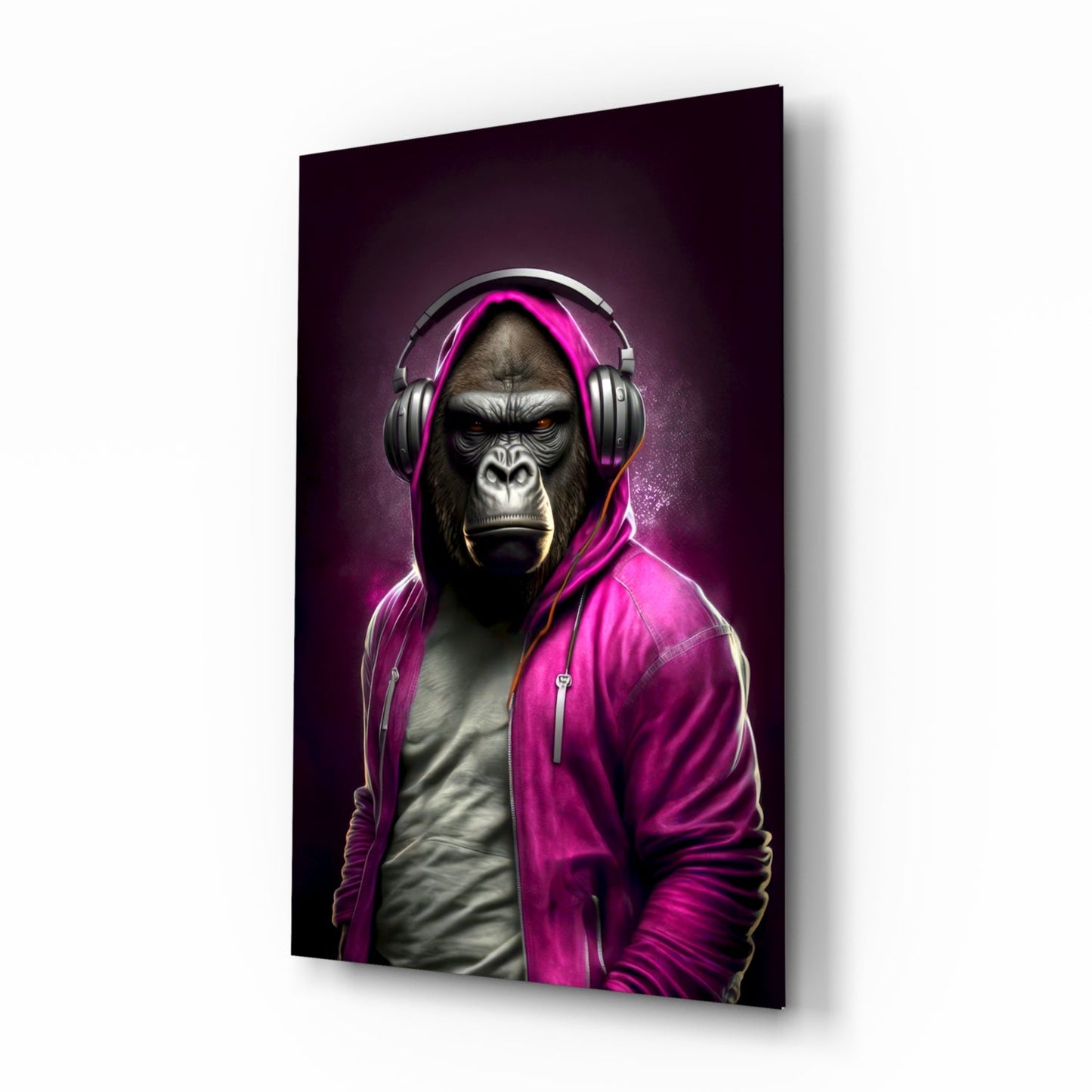 Animal Vogue Gorilla Glass Wall Art