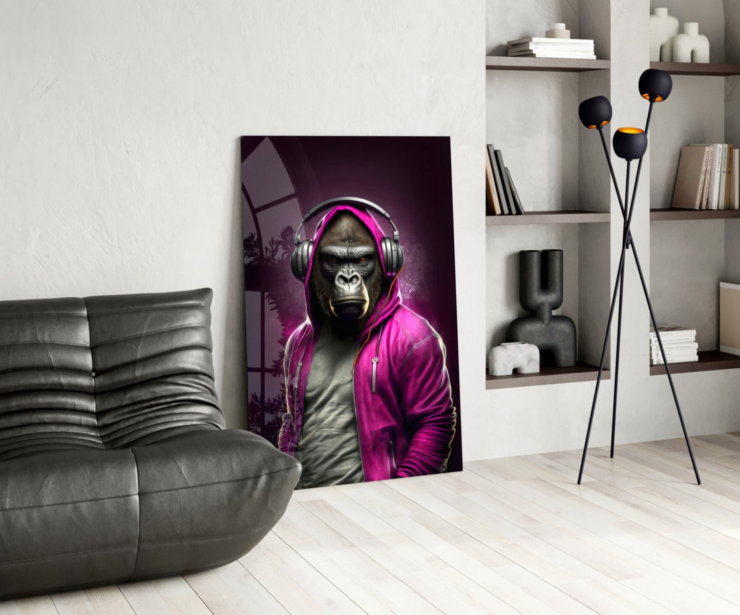 Animal Vogue Gorilla Glass Wall Art