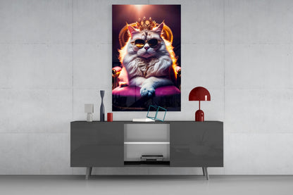 The Queen Glass Wall Art
