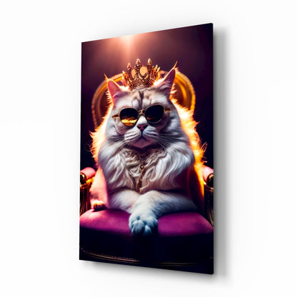 The Queen Glass Wall Art