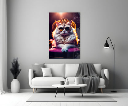 The Queen Glass Wall Art