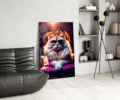 The Queen Glass Wall Art