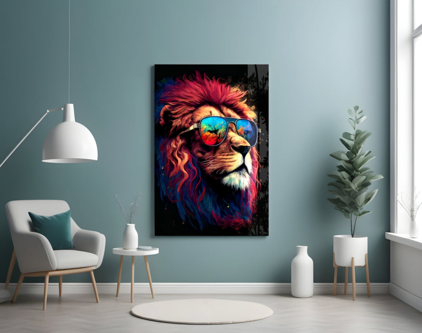 Charismatic Glass Wall Art