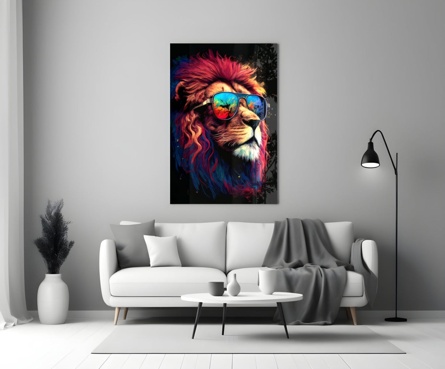 Charismatic Glass Wall Art