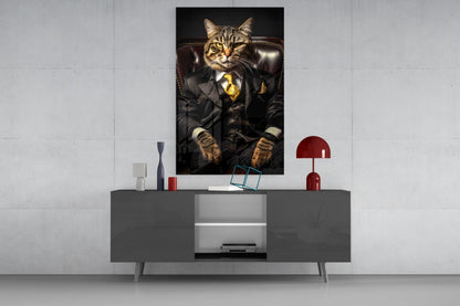 The Boss Glass Wall Art