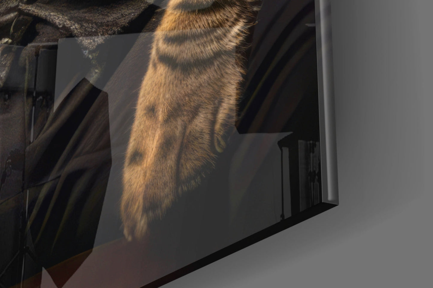 The Boss Glass Wall Art