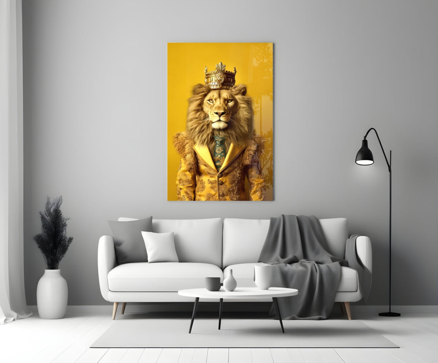 Little Wanderer Glass Wall Art