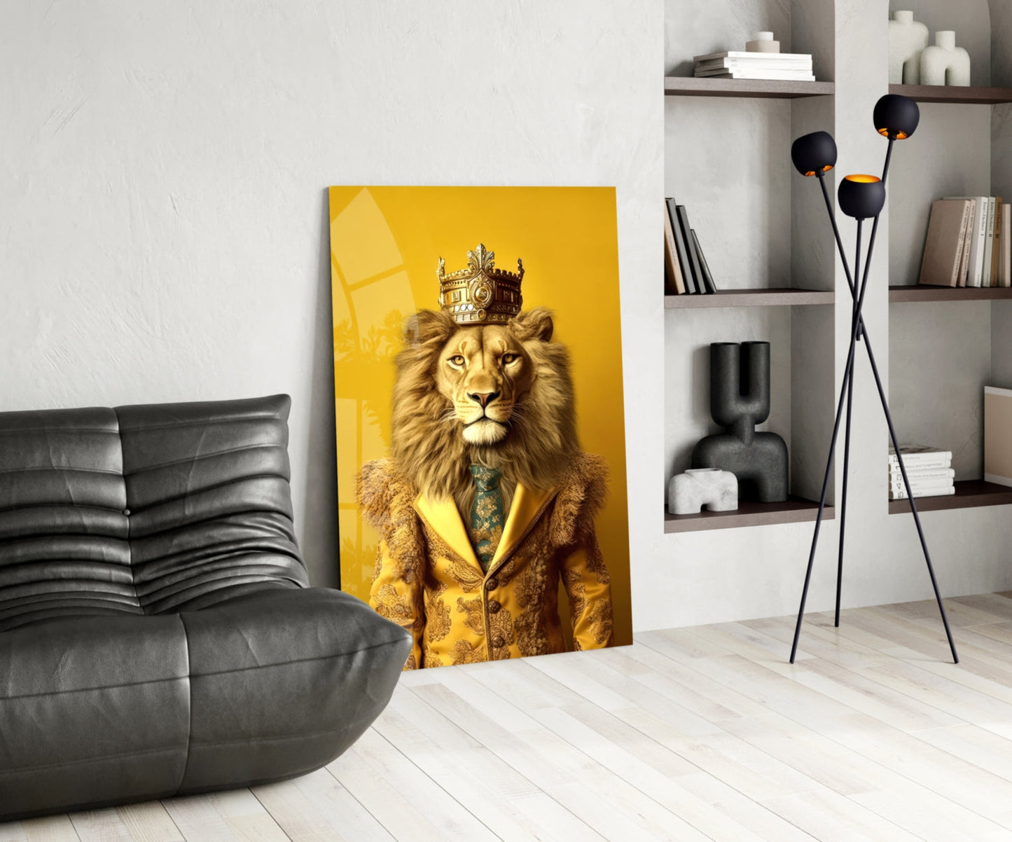 Little Wanderer Glass Wall Art