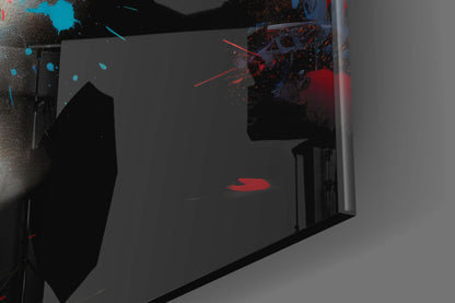Bull Glass Wall Art