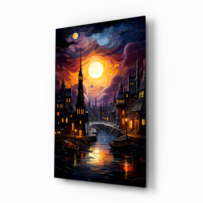 Moonlight Glass Wall Art