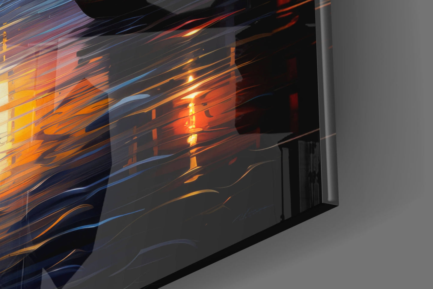 Moonlight Glass Wall Art