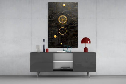 Ancient Sky Glass Wall Art