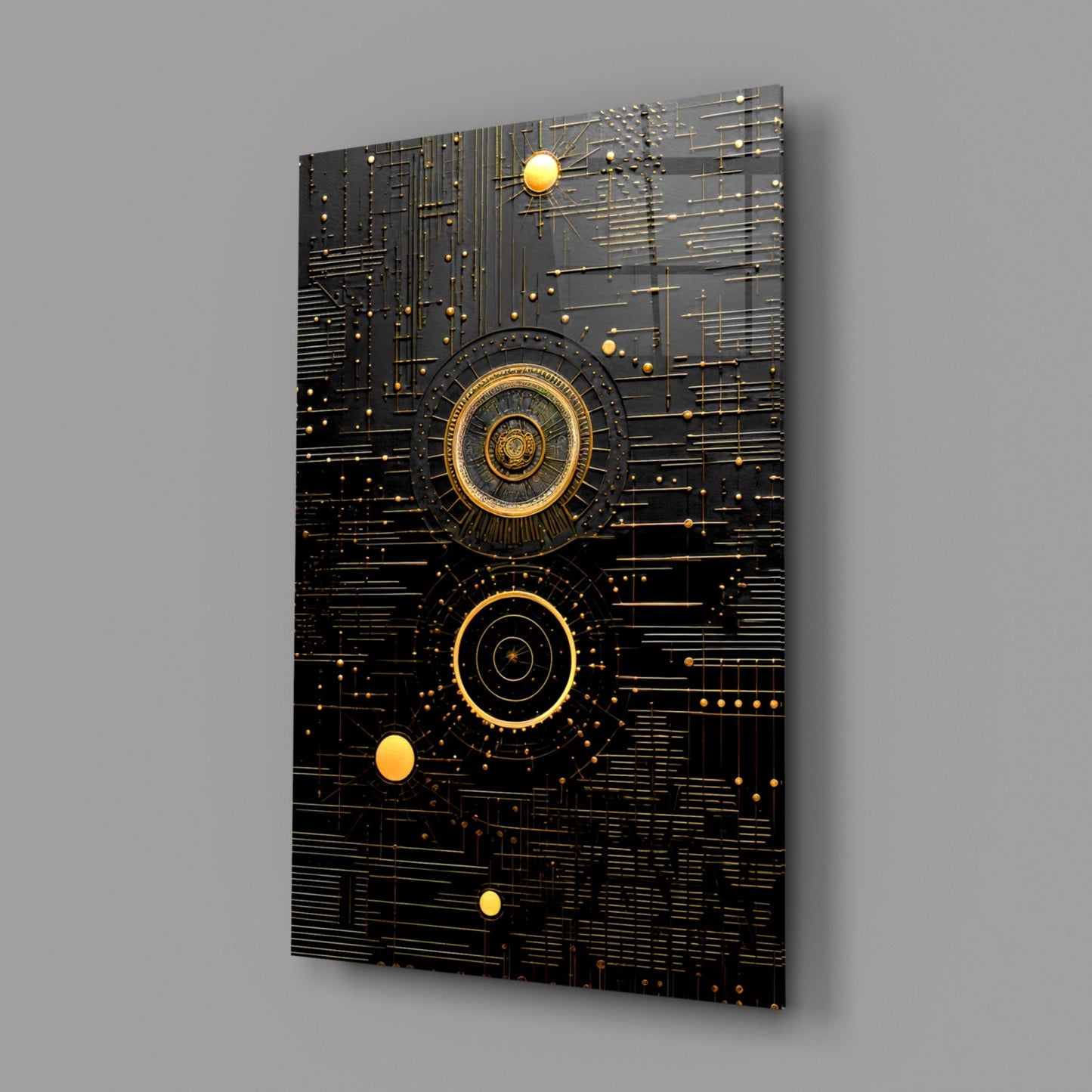Ancient Sky Glass Wall Art