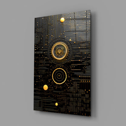 Ancient Sky Glass Wall Art