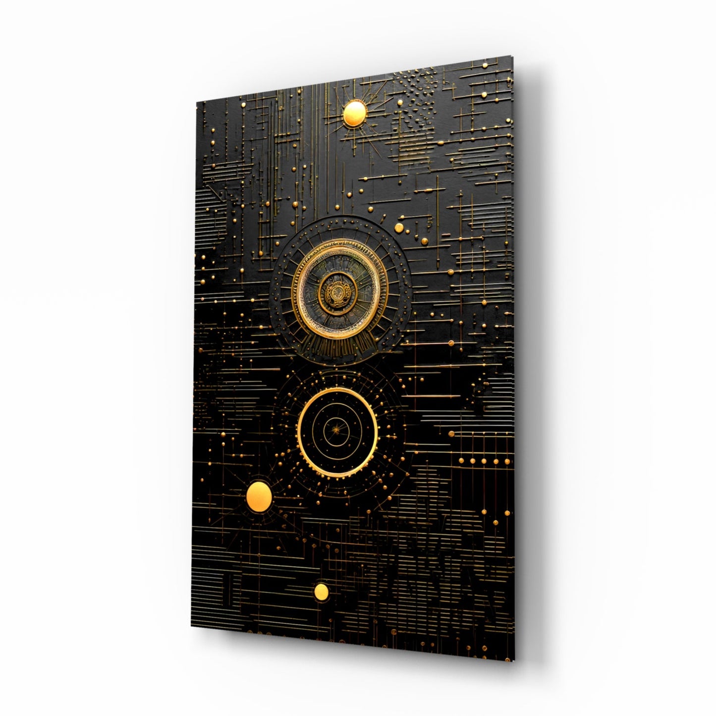 Ancient Sky Glass Wall Art