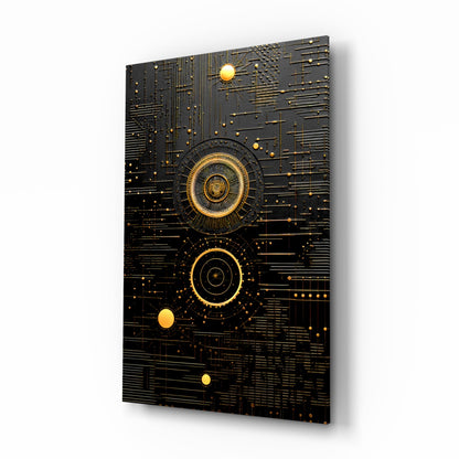 Ancient Sky Glass Wall Art