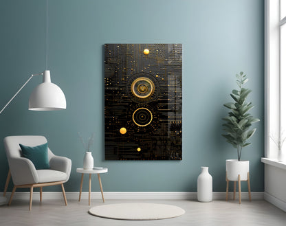 Ancient Sky Glass Wall Art