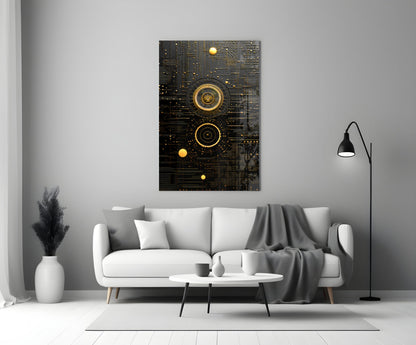 Ancient Sky Glass Wall Art
