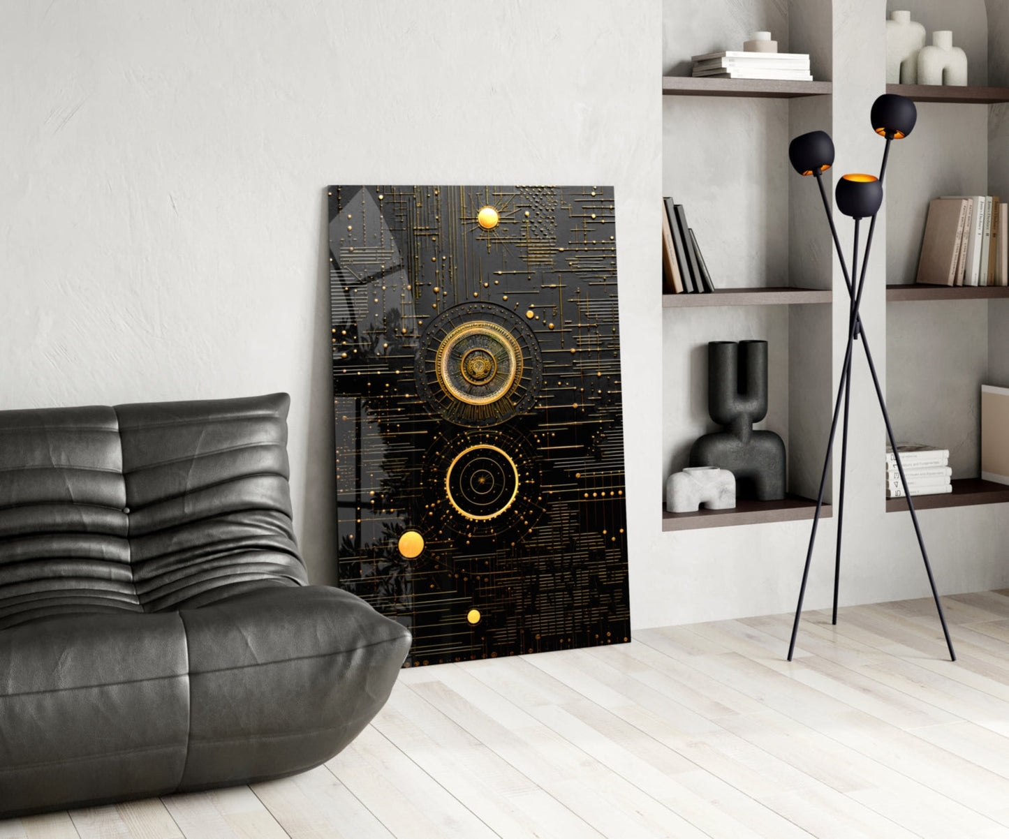 Ancient Sky Glass Wall Art