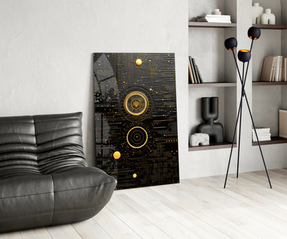 Ancient Sky Glass Wall Art