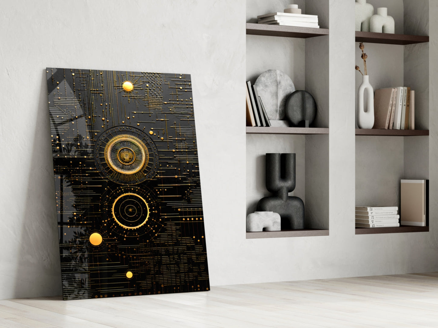 Ancient Sky Glass Wall Art