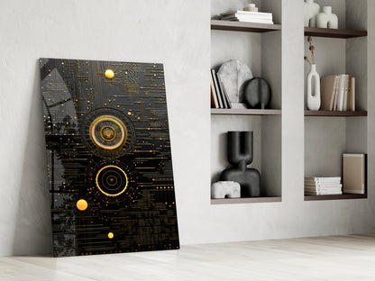 Ancient Sky Glass Wall Art