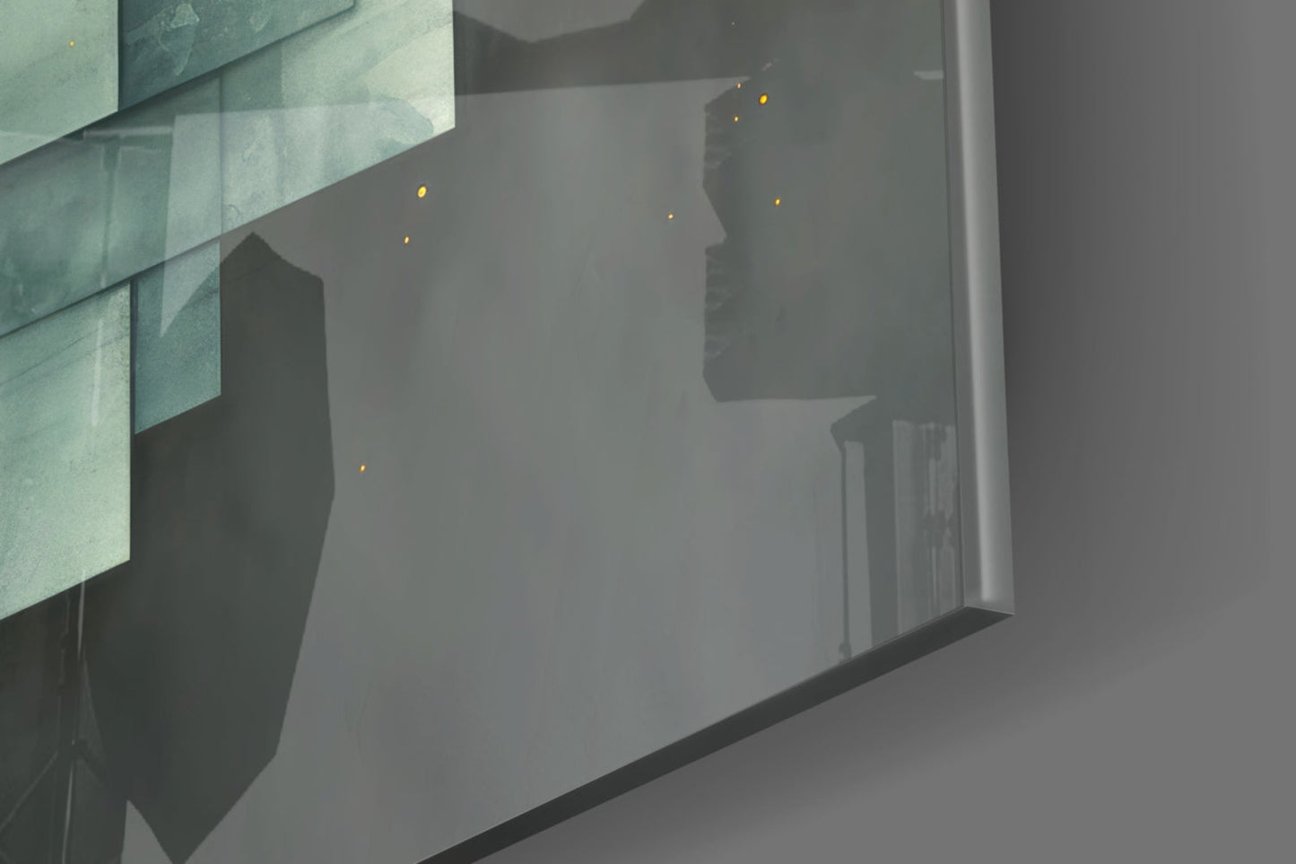 Planet Race Glass Wall Art
