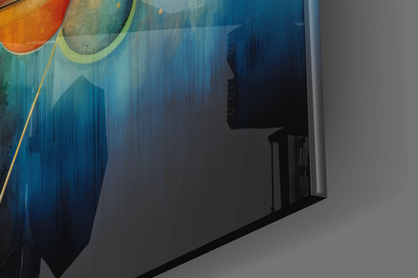 Harmony of Shapes Glass Wall Art