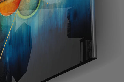 Harmony of Shapes Glass Wall Art