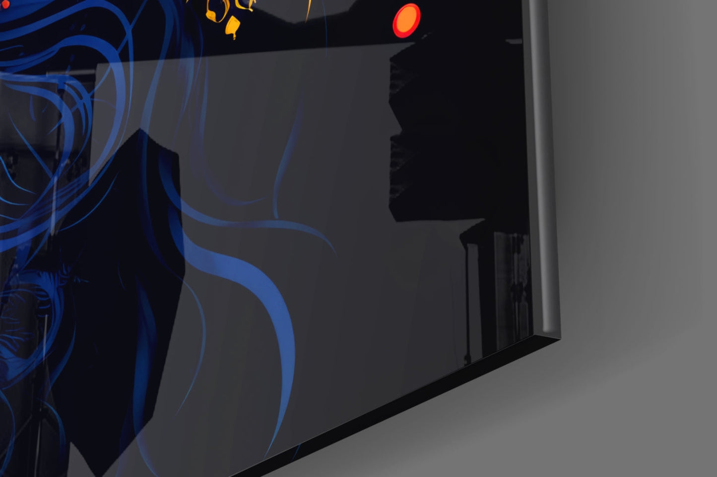 Astrologer Glass Wall Art