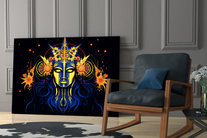Astrologer Glass Wall Art