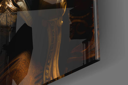 Gentleman Glass Wall Art