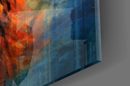 Regal Stag Glass Wall Art