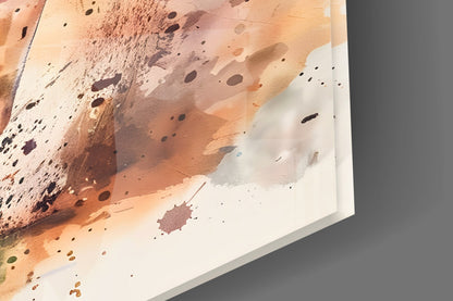 Charging Lion Glass Wall Art