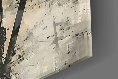 Roman Gladiator Sketch Glass Wall Art