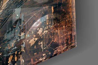 Ruins Gladiator Glass Wall Art