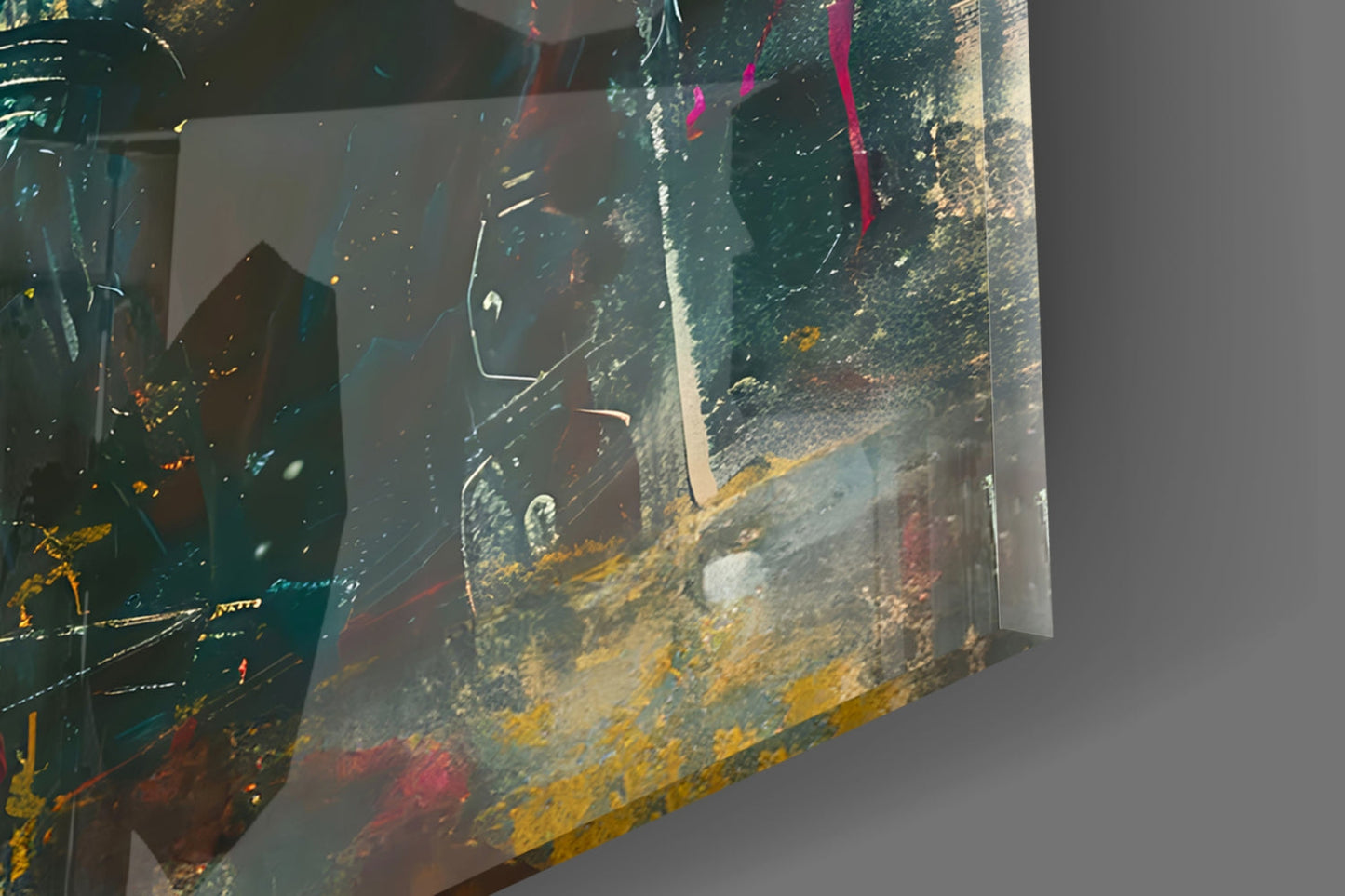 Shadow Warrior Gladiator Glass Wall Art