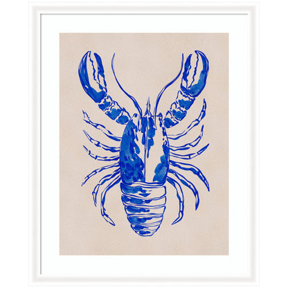 Framed Art Lobster by Nikita Jariwala