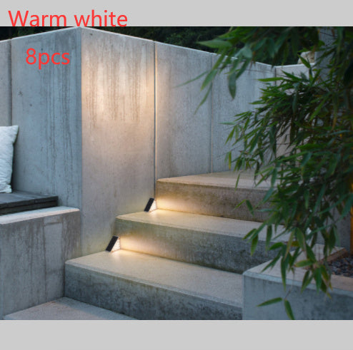 SunStep Solar Step Lights: Illuminate Your Path, No Electricity Needed!